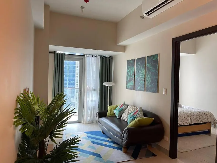 公寓 Lush 1Br Uptown Parksuites Bgc 200Mbps, Pool & Gym 马尼拉