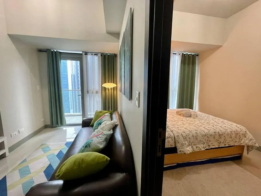 公寓 Lush 1Br Uptown Parksuites Bgc 200Mbps, Pool & Gym 马尼拉