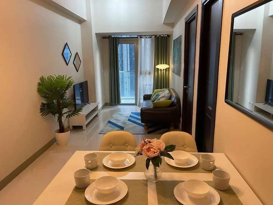 Apartment Lush 1Br Uptown Parksuites Bgc 200Mbps, Pool & Gym Manila Philippines
